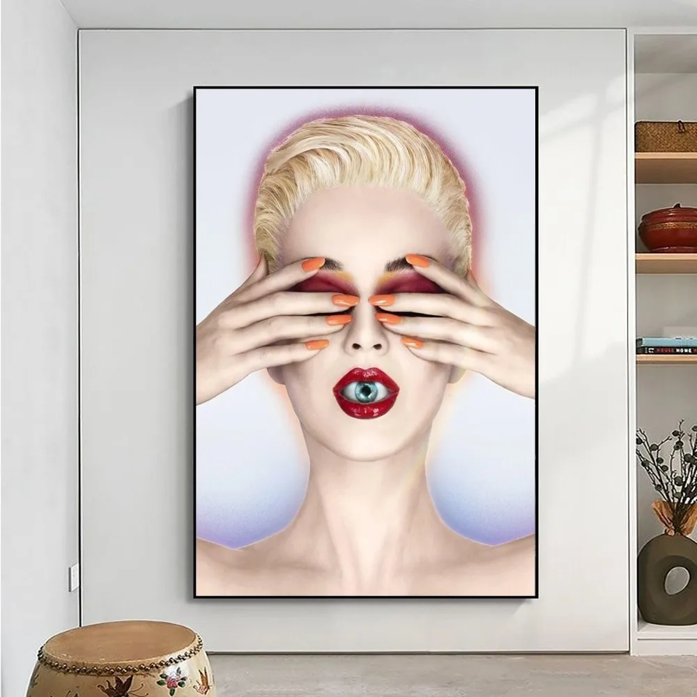 Классический современный стиль певица K-Katy P-Perry плакат Высококачественная