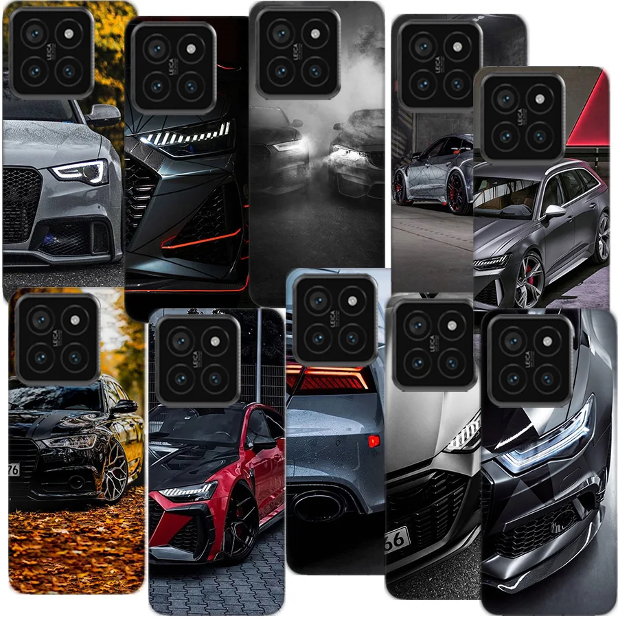 A Magical Luxury Sedan Clear Phone Case For Xiaom Mi 12 12T 11T 10T 9T 13 11 10 9 8 Lite CC9 CC9E Pro 6X 5X A1 A2 A3 Cover Coque