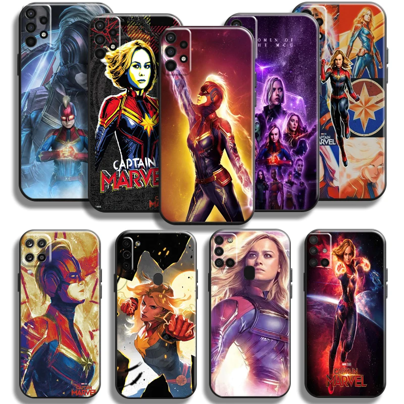 

Avengers Captain Marvel Phone Case For Samsung Galaxy A11 A12 A20 A21 A21S A22 A31 A32 A42 A51 A52 A70 A71 A72 5G Carcasa