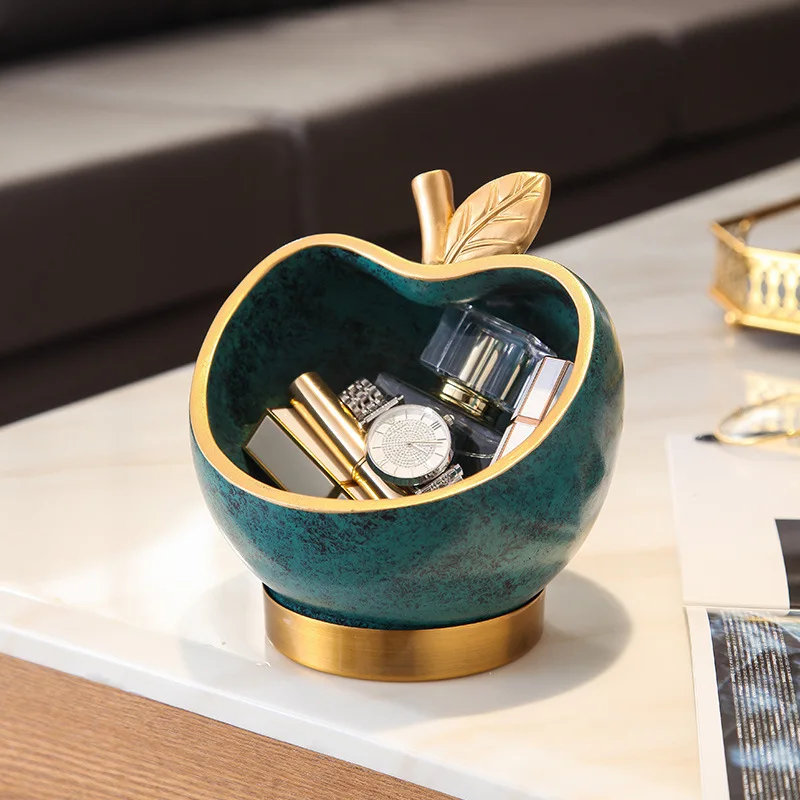 

Green fruit ornaments storage decoration creative living room coffee table wine cabinet TV cabinet shoe cabinet home accessories