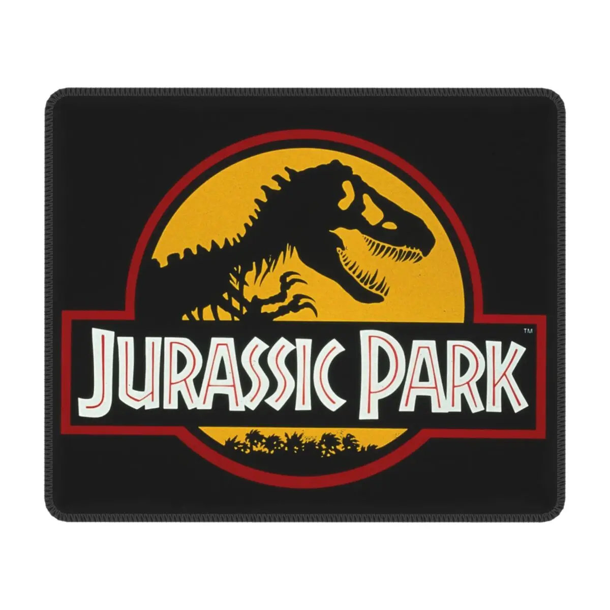 Jurassic Park Ancient Animal Computer Mouse Pads Soft Mousepad with Stitched Edges Rubber Giant Dinsaur Mouse Mat for Gaming