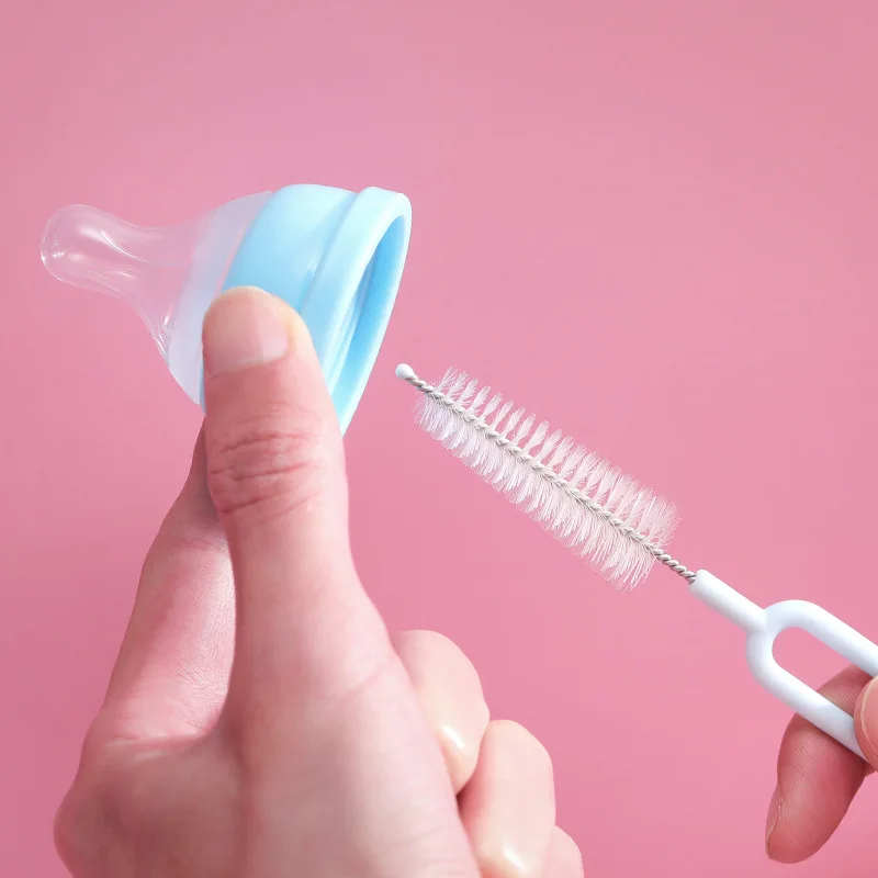 

Kitchen Accessories Multi-function Washing Bottle Brush Straw Cleaning Brush Baby Pacifier Brush Sponge Pacifier Cleaning Brush
