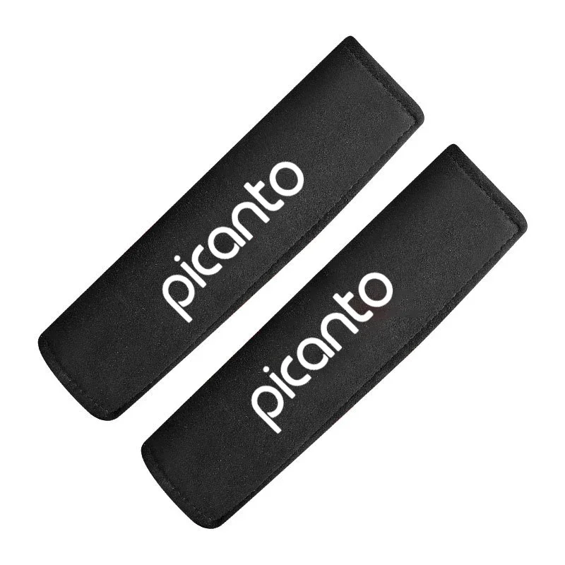 

Автомобильный замшевый ремень безопасности, защита плеч, защитная накладка на плечо для Kia Picanto Ochtend GT-Line X-Line, аксессуары