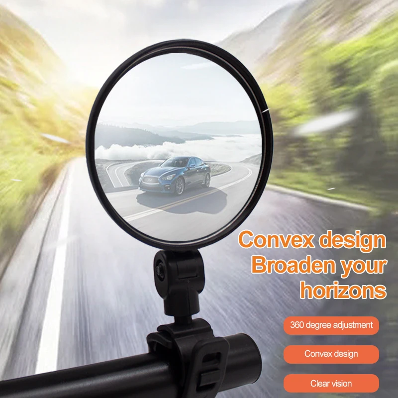 

New Bicycle Adjustable Rearview Mirror MTB Road Bike Safety Tool Handlebar Back Eye Cycling Rear View Mirrors Accessories