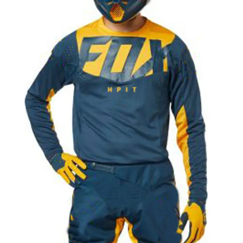 

Motorcycle Mountain Team Racing Downhill Jersey MTB Offroad DH MX Bike Jersey Motorcycle Cross Country Mountain Fox Bike Jersey