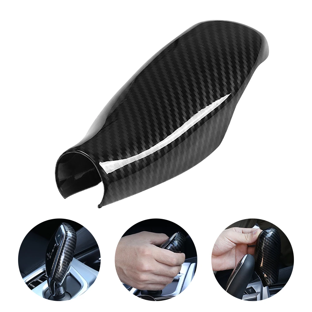 1x фонарь с защитой от царапин переключения передач из углеродного волокна для BMW
