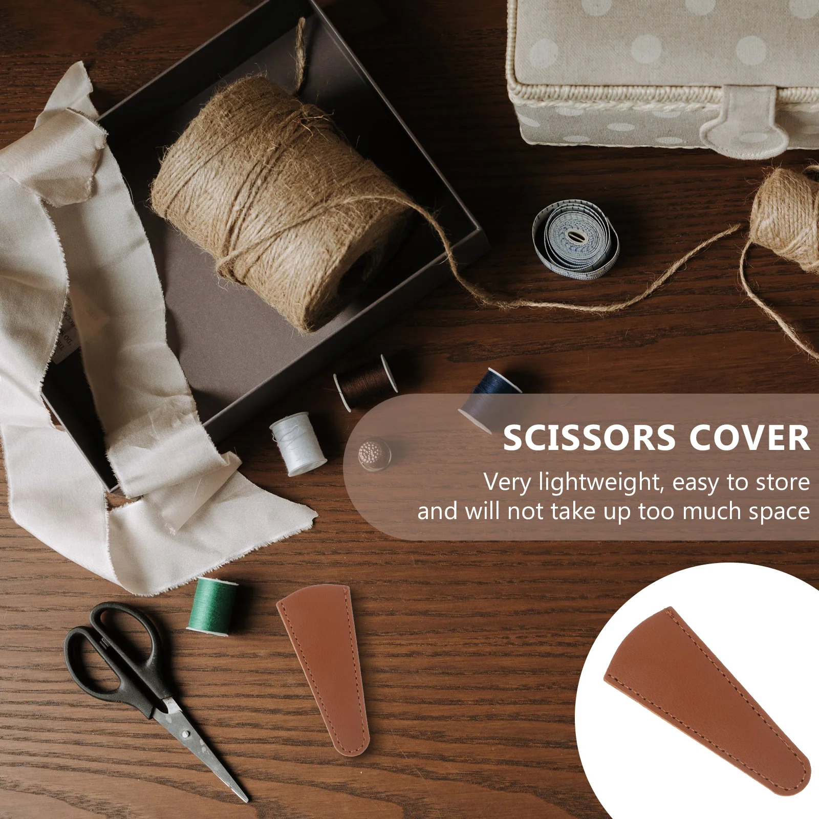 Набор ножниц из 4 шт. защитная крышка вышитая защита