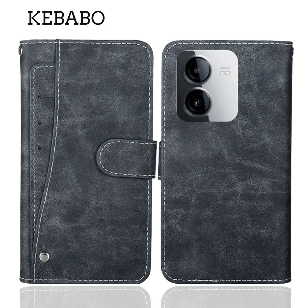 Модный кожаный кошелек для Vivo Y78t чехол 6 64 &quot Роскошный телефона с отделениями