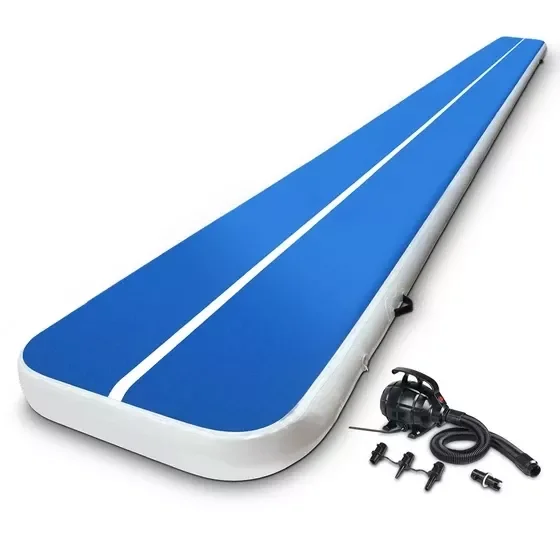 

Free shipping 5M Inflatable Gymnastics AirTrack Tumbling Air Track Floor Trampoline for Home Use/Training/Cheerleading/Beach