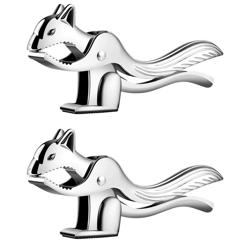 Hazelnut Nut Pliers Squirrel Shaped Walnut Pecan Nutcracker Sheller Kitchen Tools Shelling