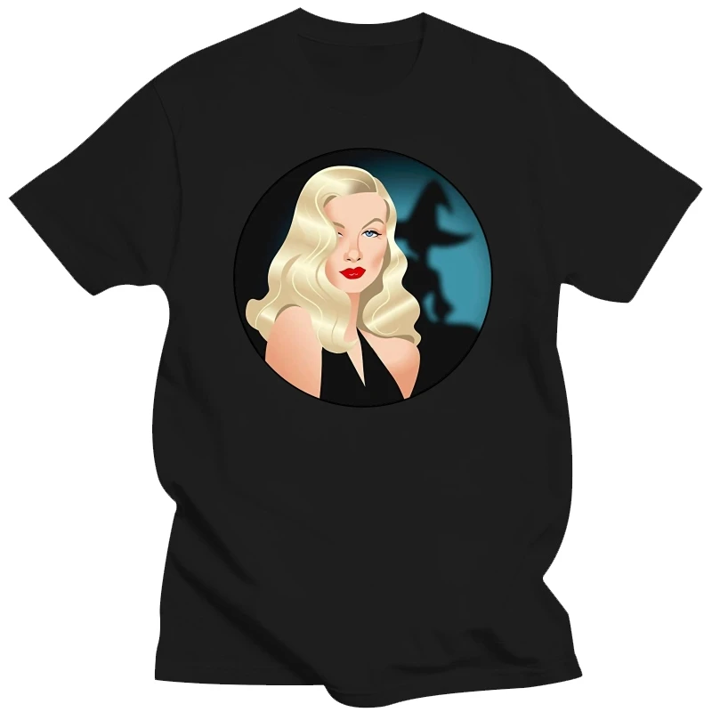 Футболка Witch Veronica Lake Comedy Glamour Alejandro Mogollo Art