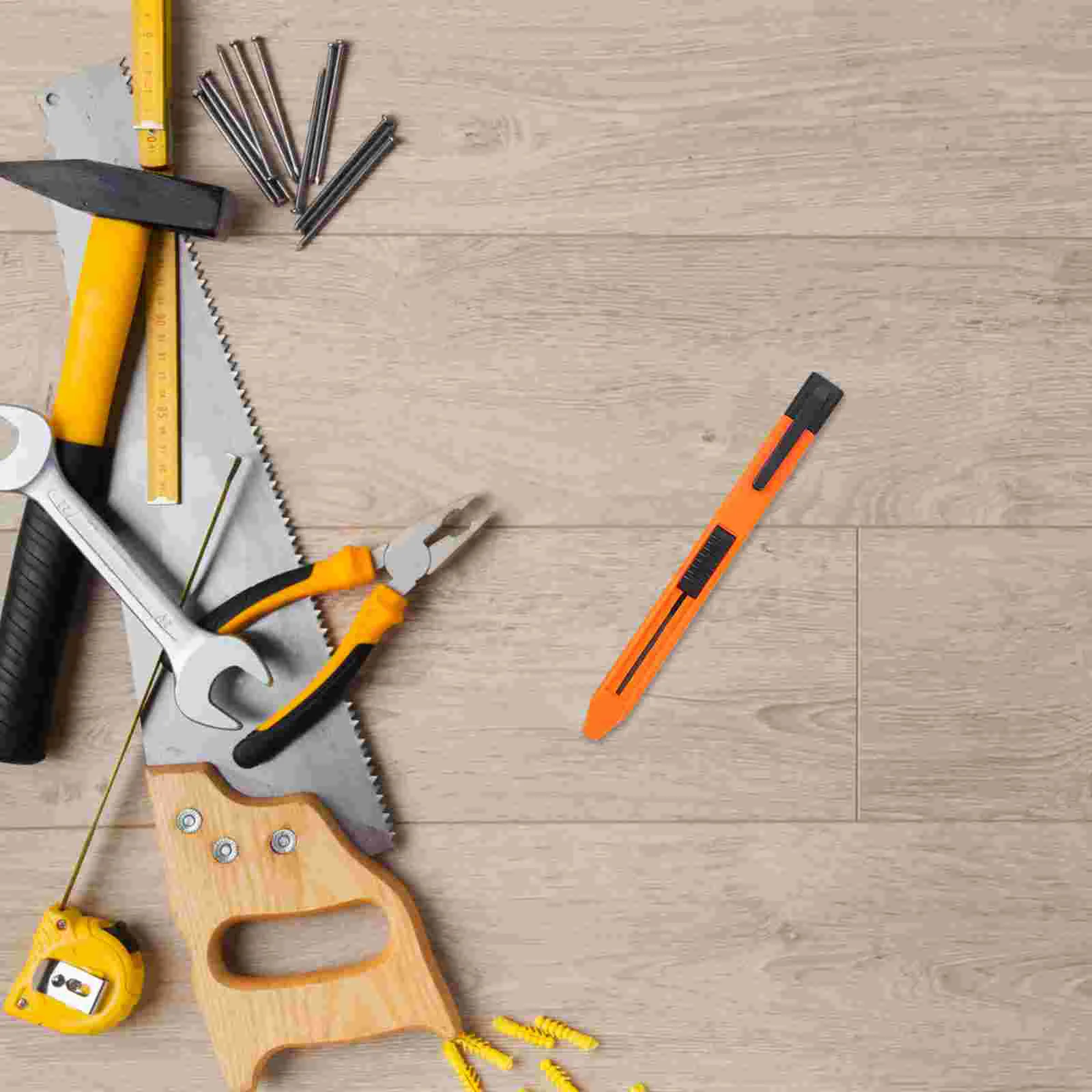 Pencil Neat Woodworking Marker Mechanical Anti-rolling Carpenter Plastic Automatic