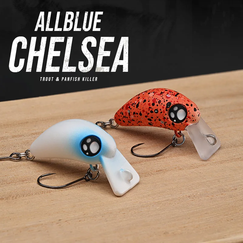 Фото BLUX CHELSEA 1,8 г 26 мм мини медленно тонущий воблер для ловли форели приманка пресноводная гольян искусственная жесткая приманка №4