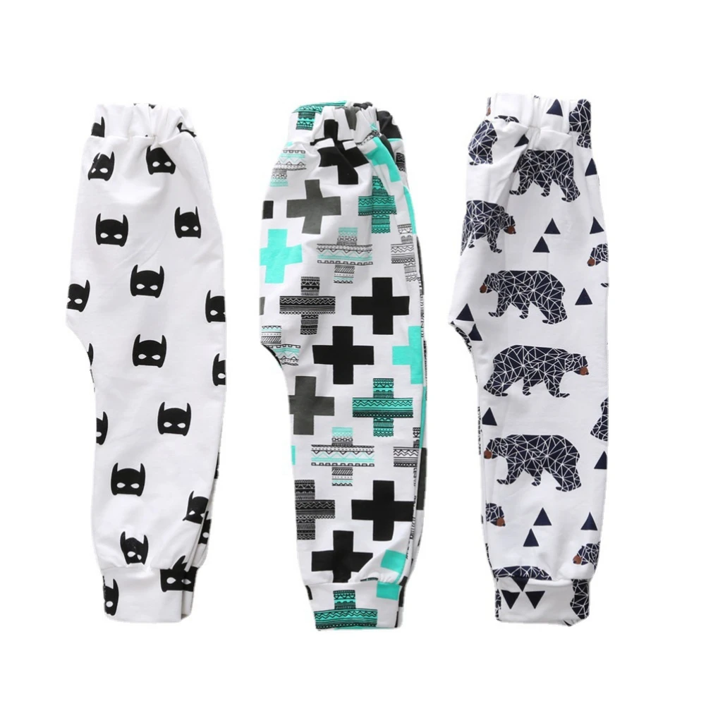 

Демисезонные детские осенние хлопковые свободные шаровары для детей, детские спортивные брюки унисекс