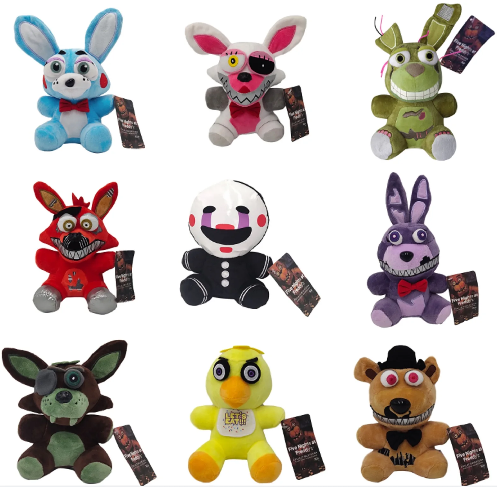 

Dropshipping!Cartoon Plush Doll Freddy’s Funkoo FNAF Freddy Frostbear Kawaii Figure Toys Children's Adults Soft Stuffed Toys
