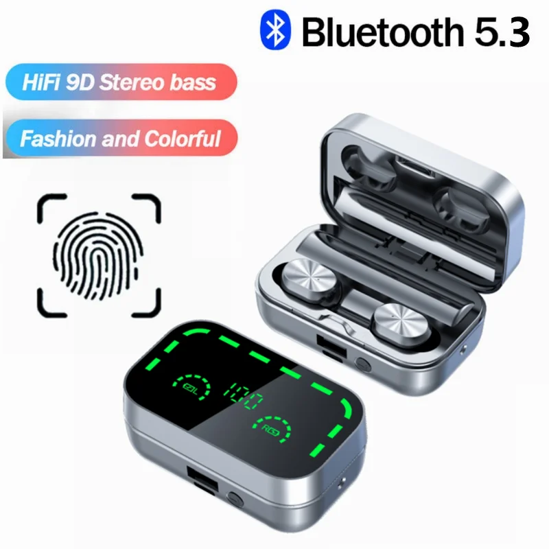 

TWS-наушники с микрофоном и поддержкой Bluetooth