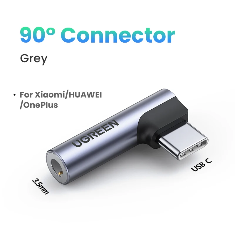 

Кабель для наушников UGREEN с USB Type C на 3,5 мм, USB C на 3,5, адаптер для наушников, аудиокабель для Xiaomi Mi10, HUAWEI P30, Oneplus 9