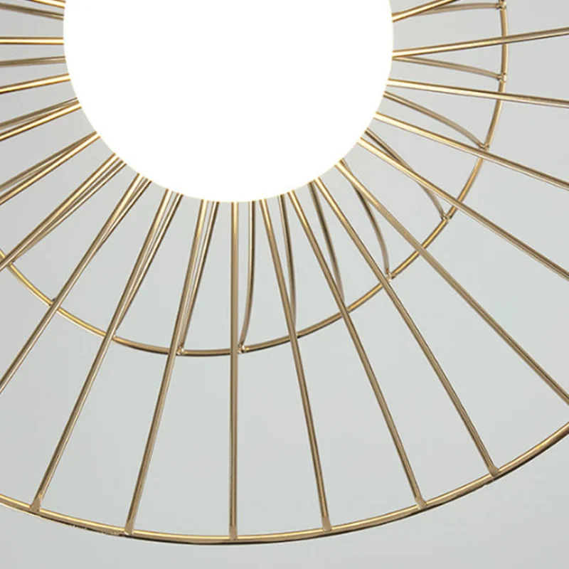 Подвесной светильник в постмодернистском индустриальном стиле для гостиной из кованого железа Черный Золото Спальня Дом Остров Кухня.