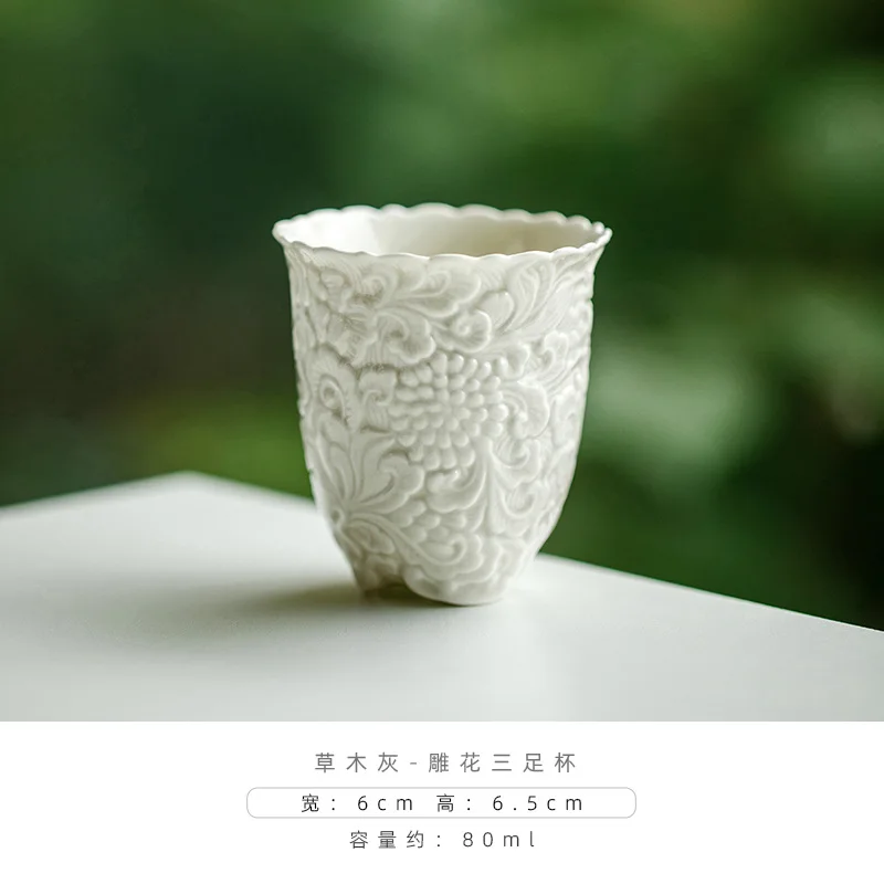 

Керамическая чайная чашка в старинном стиле 80 мл