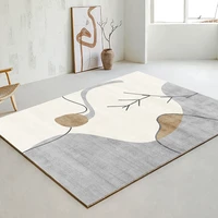 simple abstract ins rugs and carpets for home living room rug bedroom decor carpet thicken non slip washable tatami mat