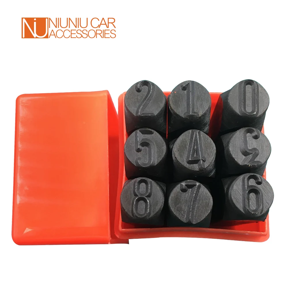 4 мм стальной штамповочный металлический набор Пробойник с биркой для прицепа