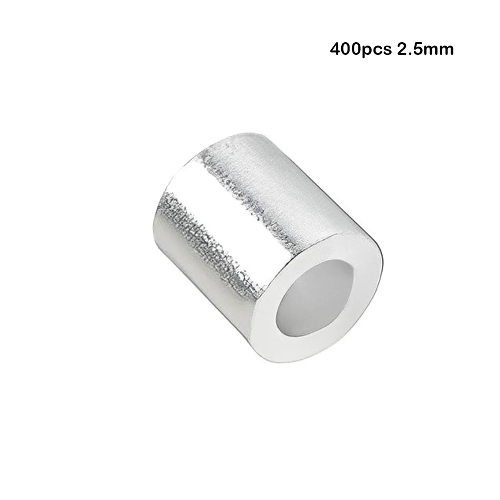 

Hole Sleeve Cable Ferrule Replaced Part Silver Fine Workmanship Steel Wire Smooth Surface No Burrs Wear-resistance Type