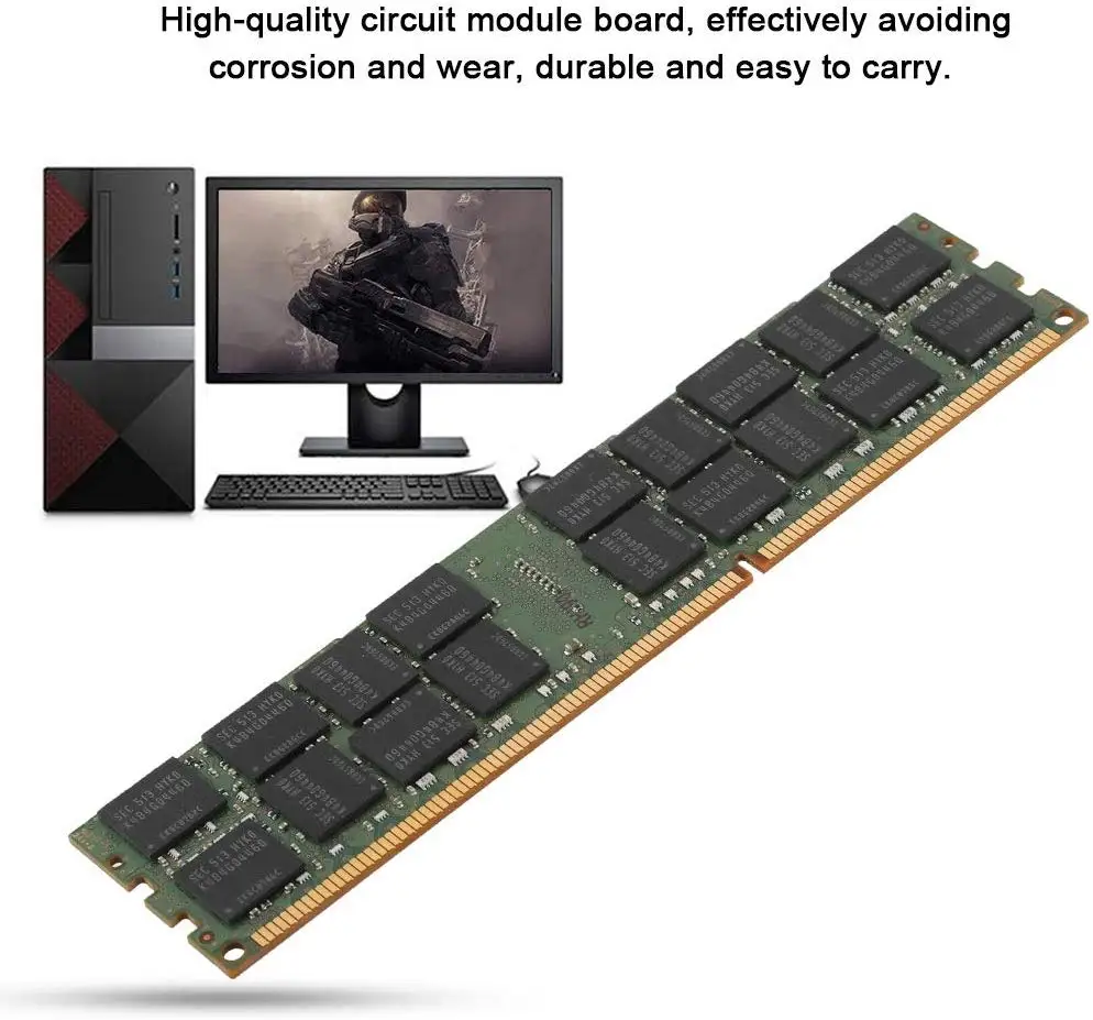 DDR3 4GB 8GB 16GB 32GB server memory REG ECC 1066 1333 1600 1866MHz PC3 ram support x79 x58 LGA 2011 motherboard images - 6