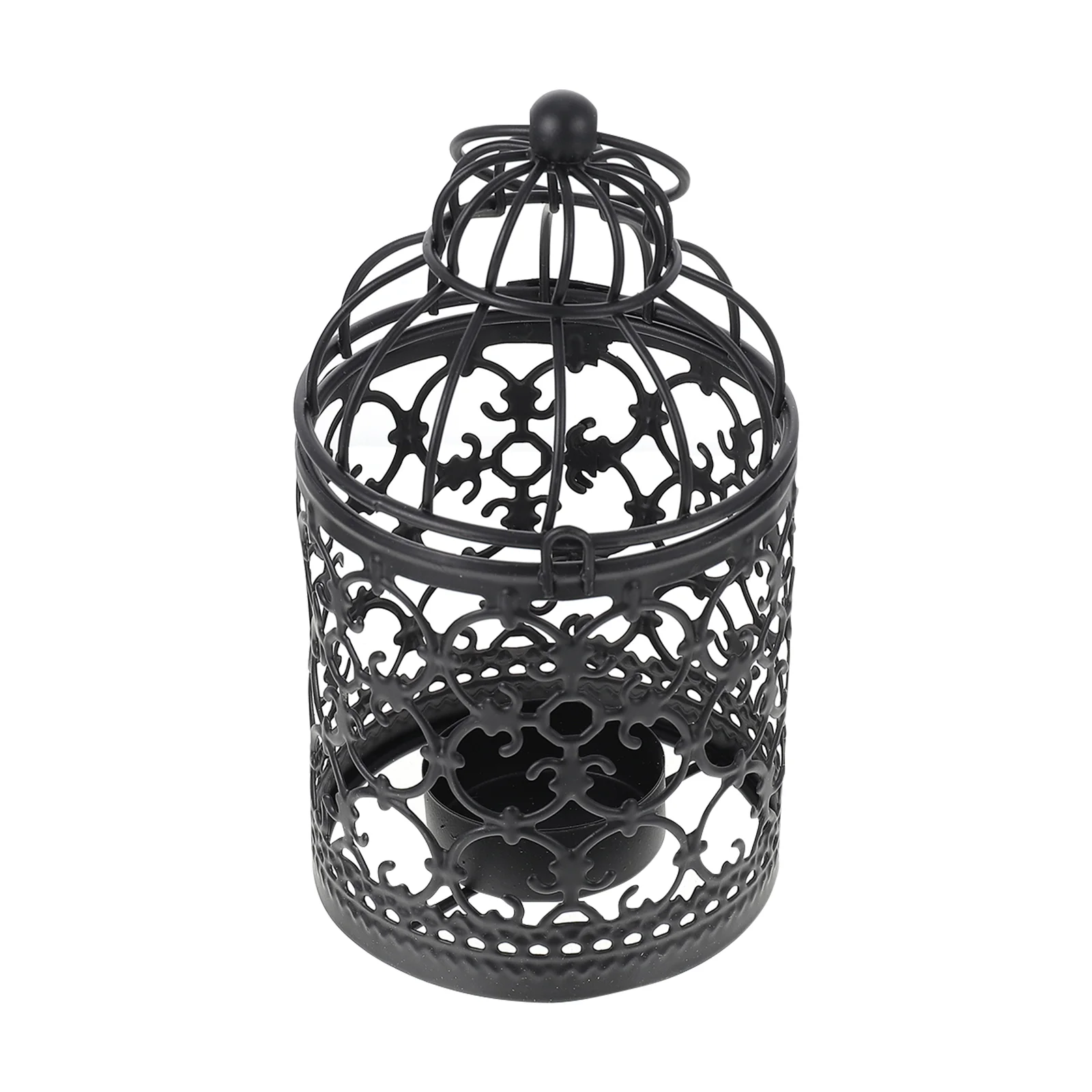 

Holder Stand Tealight Lantern Decorative Birdcage Votive Candlestick Bird Hanging Cage Holders Box Wedding Flower Iron Container
