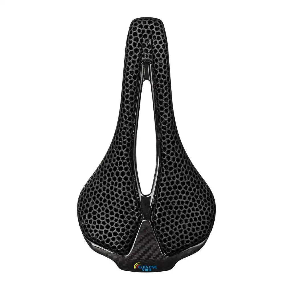 Велосипедное седло elitaone Carbon с 3D принтом 255x140 мм легкое дорожное MTB подушка сиденья
