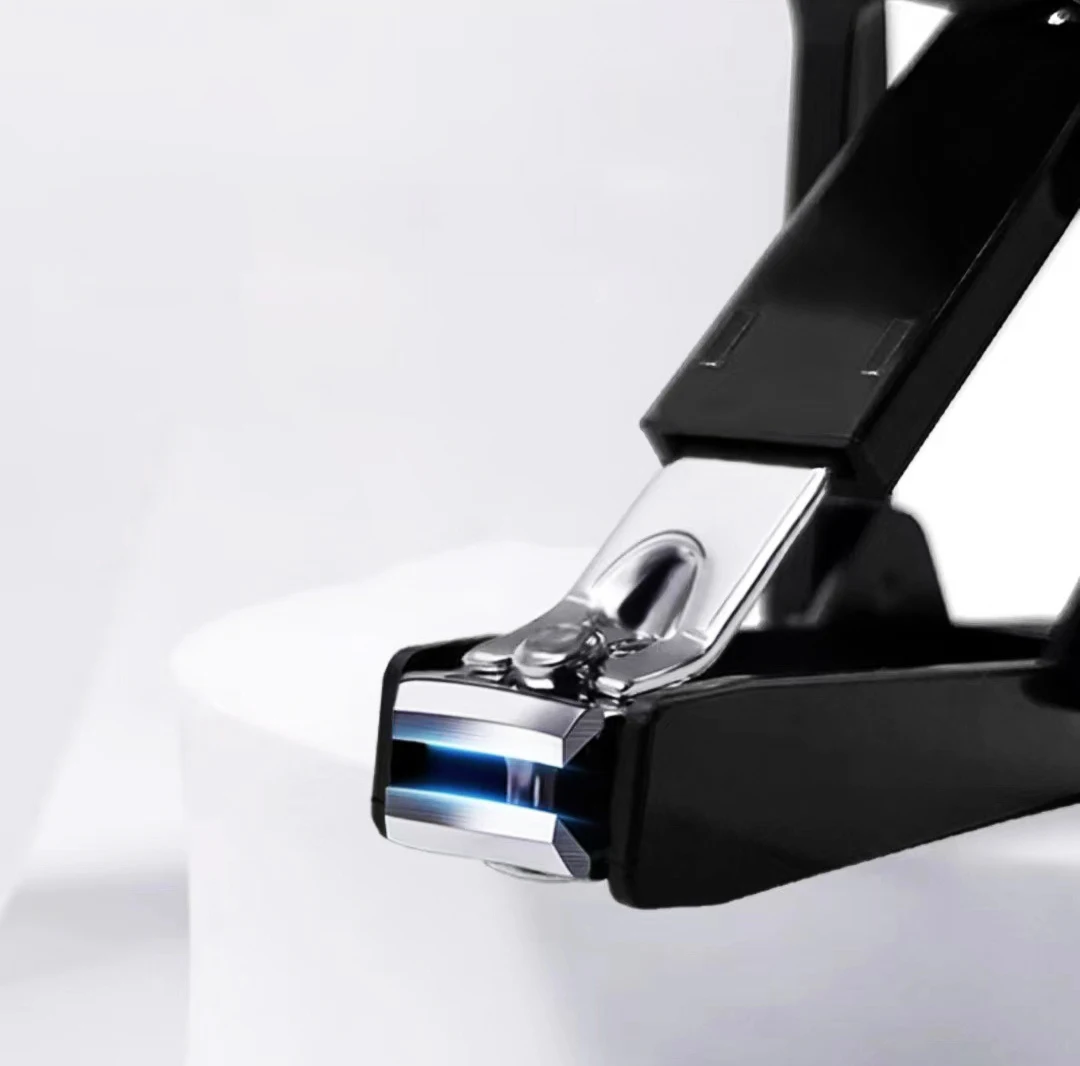 Машинка для стрижки ногтей со светодиодной лупой детей пожилого возраста защита