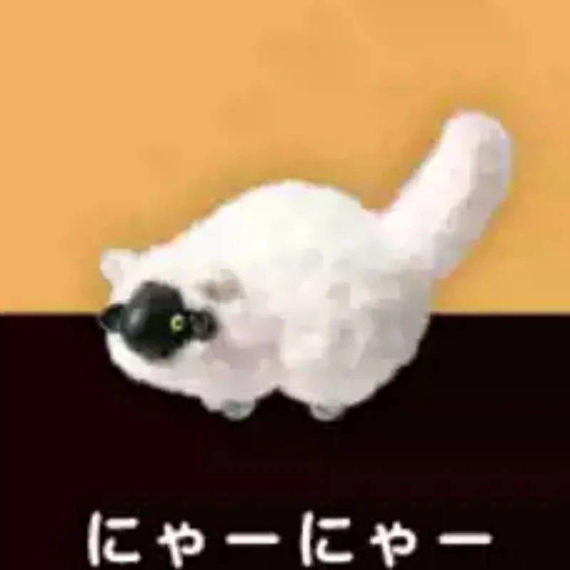 Фигурка-украшение YELL Valais Blacknose Sheep из флокированного материала, оригинальный японский гашапон, в наличии, декор для рабочего стола, милый коллекционный предмет. (art.: 3920dcbbee814) - 3920dcbbee814