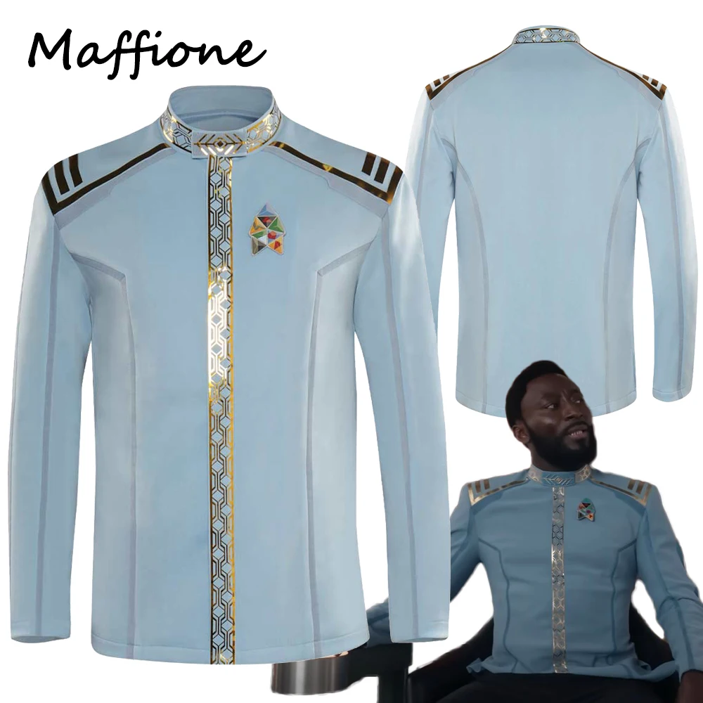 

М бенга Косплей фантазия голубая Униформа ТВ странный новый миры Маскировка Взрослый мужской костюм косплей Хэллоуин ролевые игры наряды