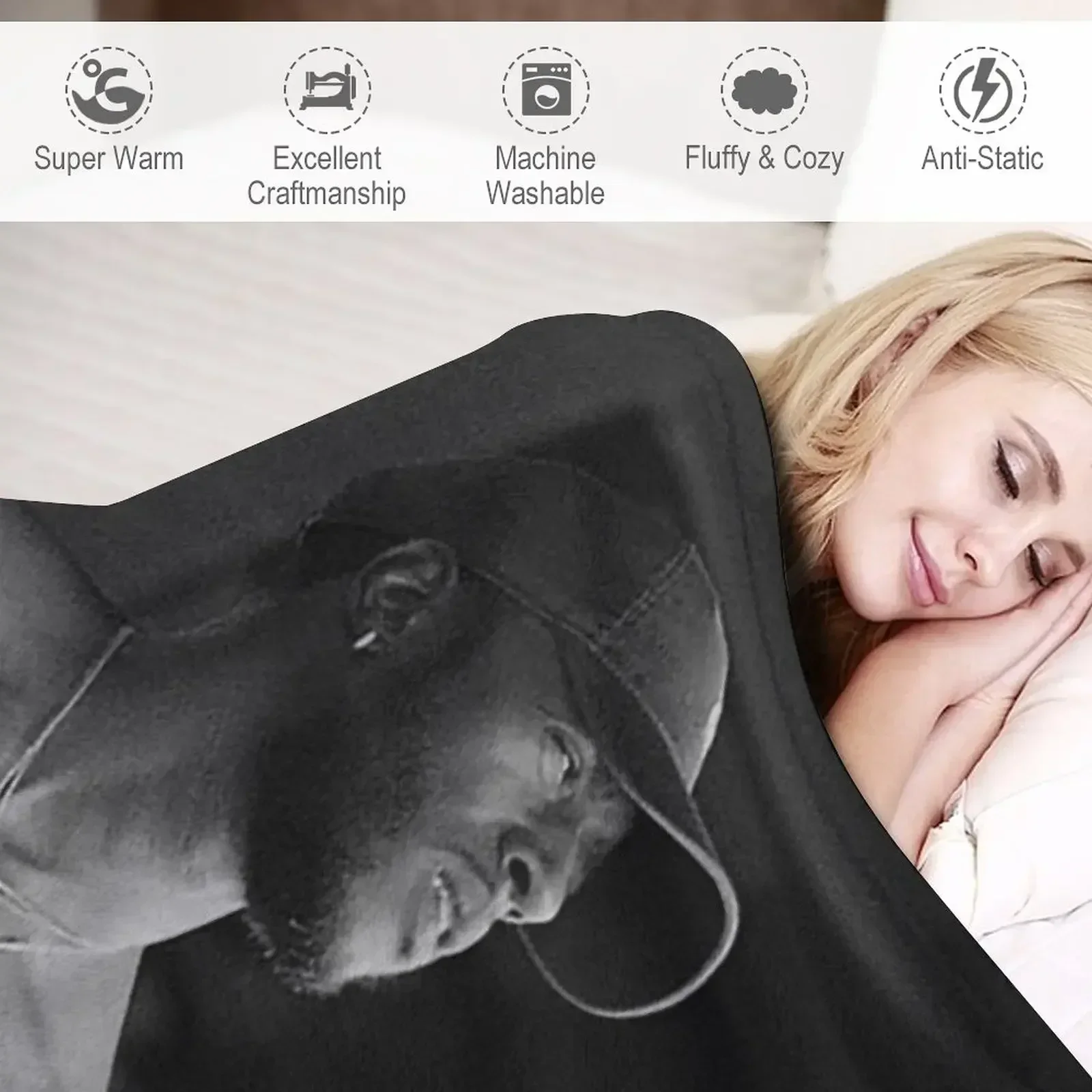 Одеяло 6LACK Туристические дизайнерские одеяла