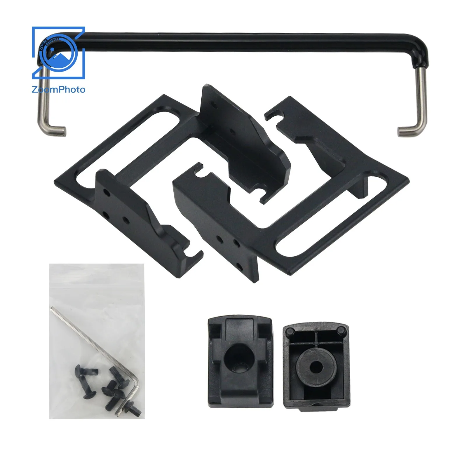 

BFK-5 Desk Stand Frame Kit Original Panel Bracket For Xiegu G90S Panel Head-up Support Frame Kit