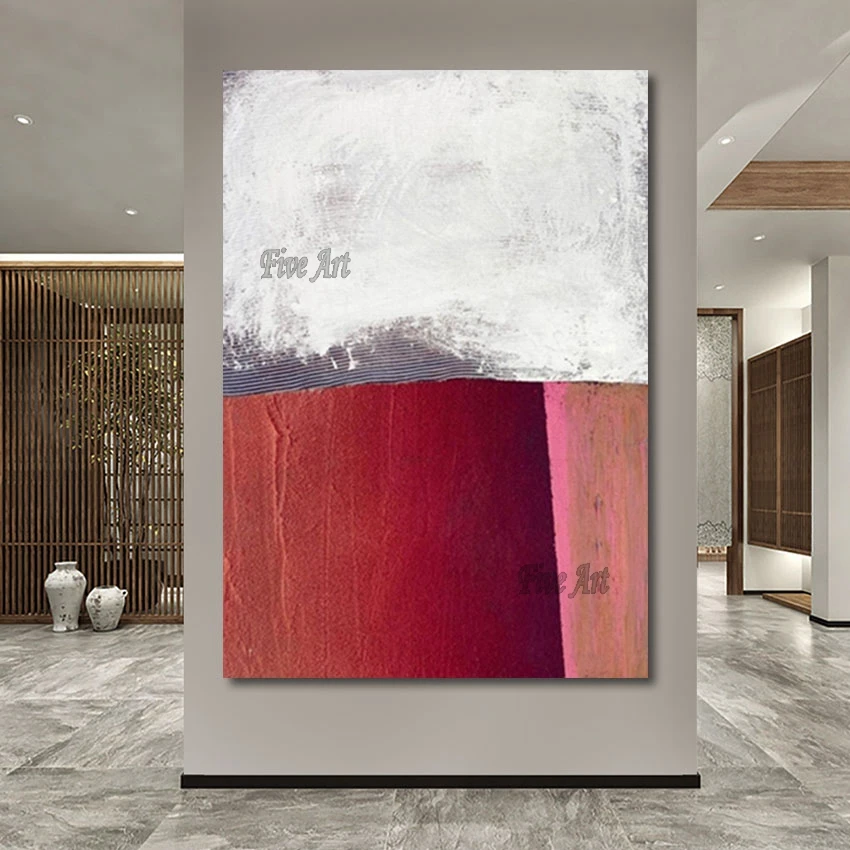 Безрамный Настенный декор холст новая абстрактная картина маслом современная