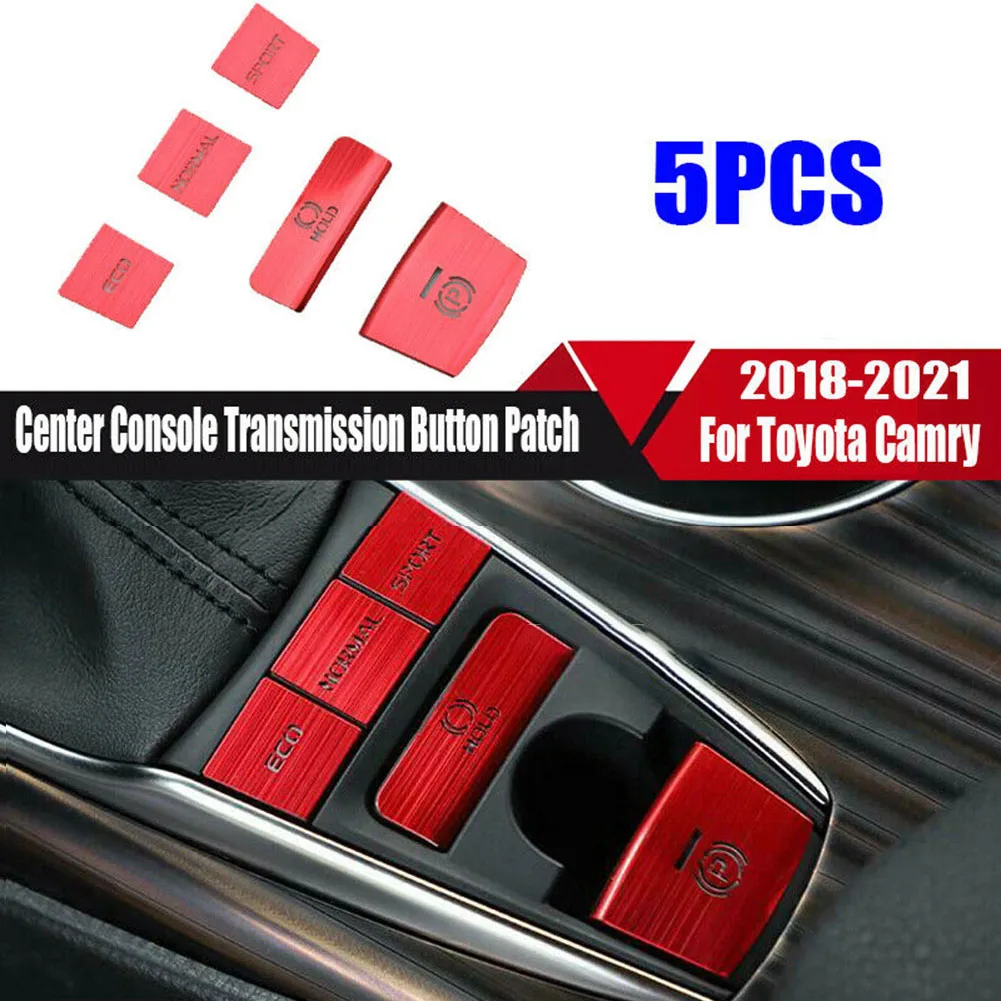 

5 шт., кнопки центральной консоли для Toyota Camry 2018-2022