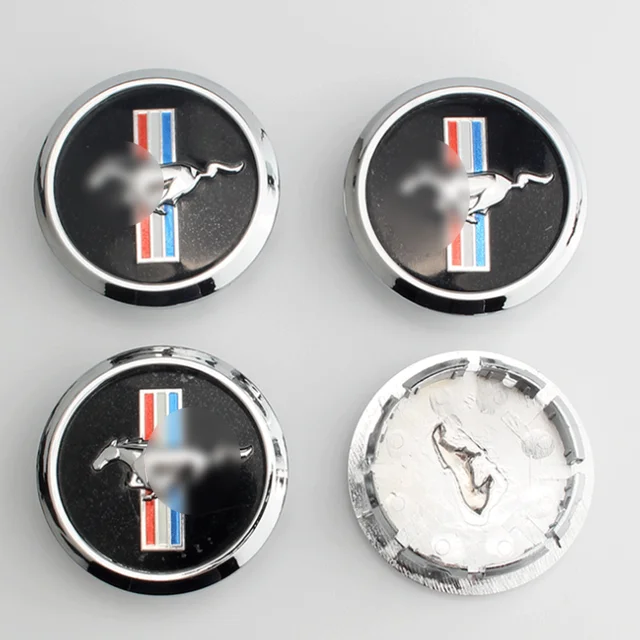 

Llanta de rueda 4 unids/lote, 68 мм, tapa central, с черной каймой, для correr caballo 5W1J-1A096-BA