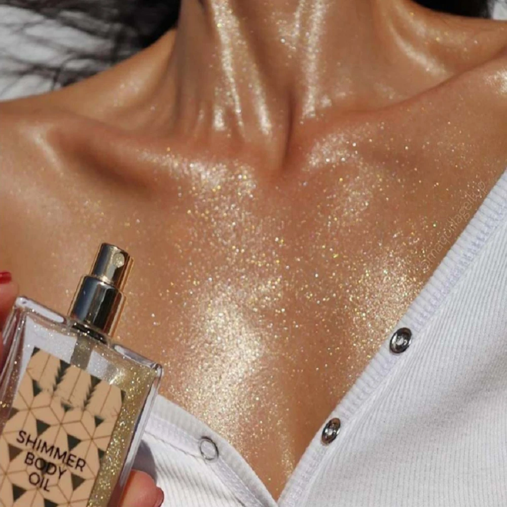 

45g Body Highlighter Metallic Liquid Waterproof Face Body Shine Highlighter Makeup Palette Bronzer Liquid Makeup Cosmetic