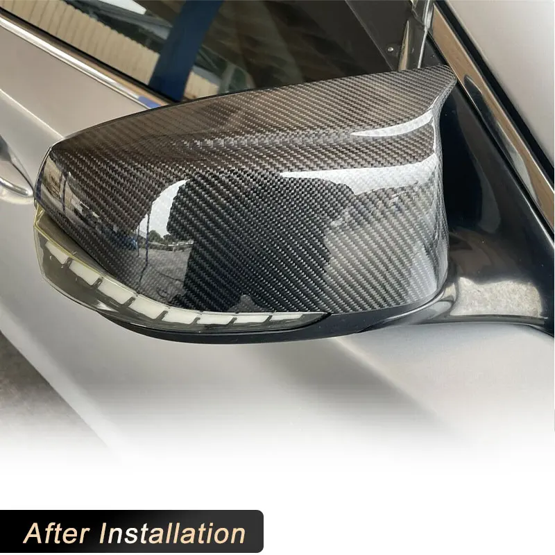 Чехлы на зеркала заднего вида из углеродного волокна для Infiniti Q50 Q60 Q70 QX30 XQ50 2013-2019