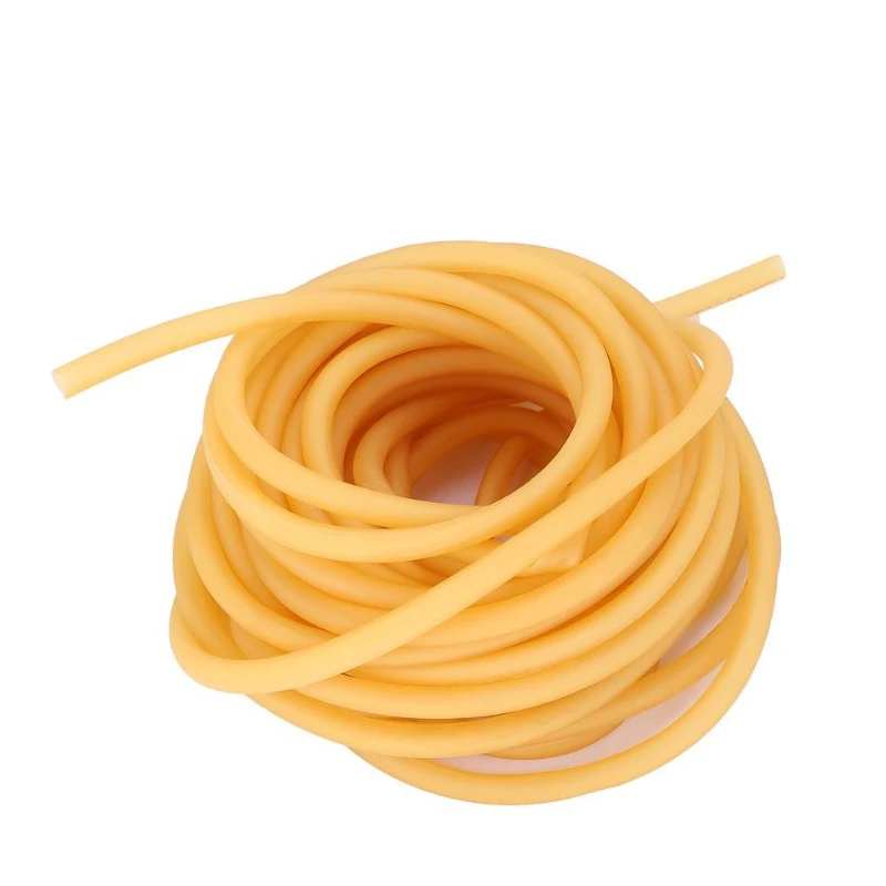 

1m Nature Latex Rubber Hoses Flexible Pipe High Resilient Elastic Surgical Medical Tube Soft Slingshot Catapult
