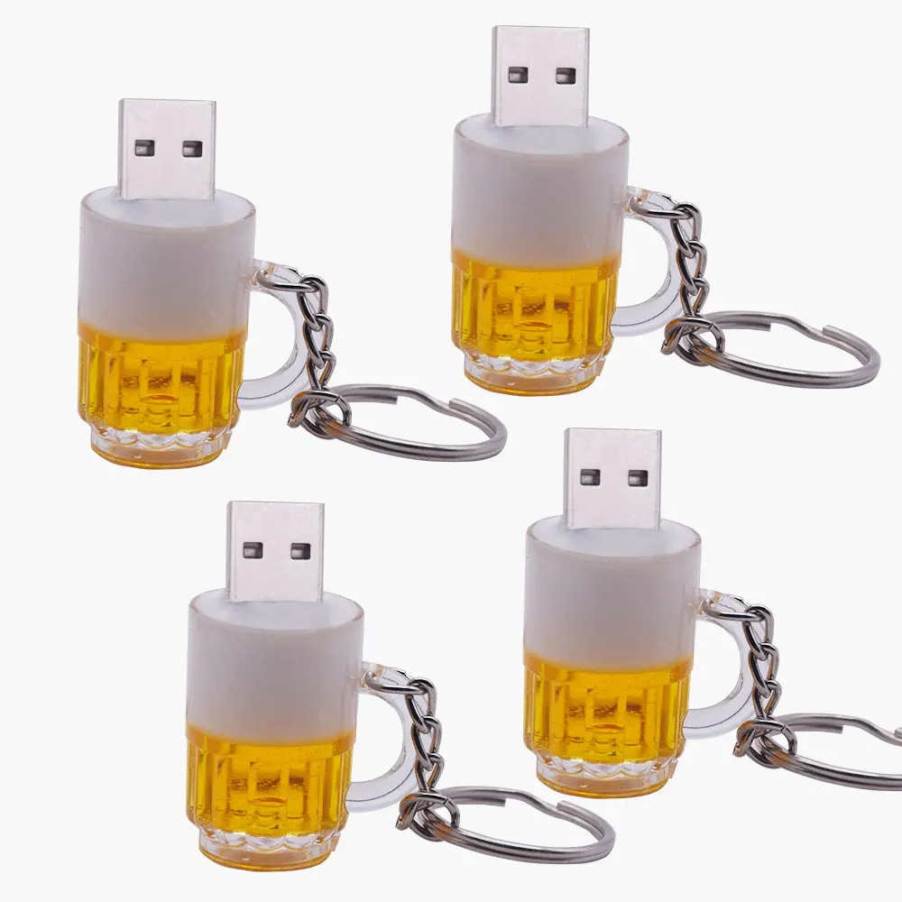 

USB-флеш-накопитель с рисунком пива, 4-128 ГБ
