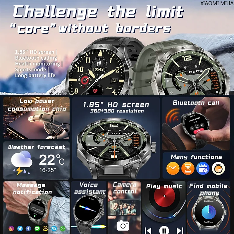 Смарт-часы Xiaomi Mijia 710 мАч