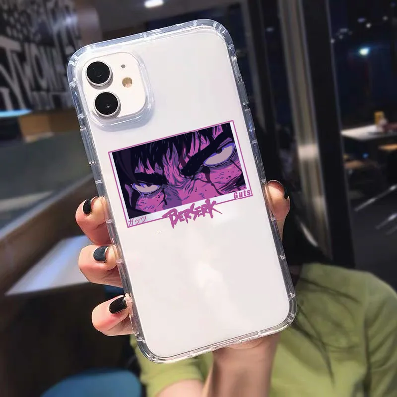 Чехол для телефона с рисунком аниме берзер кишки Iphone 13 Mini 7Plus 8 X XS 11 12 Pro Max SE2