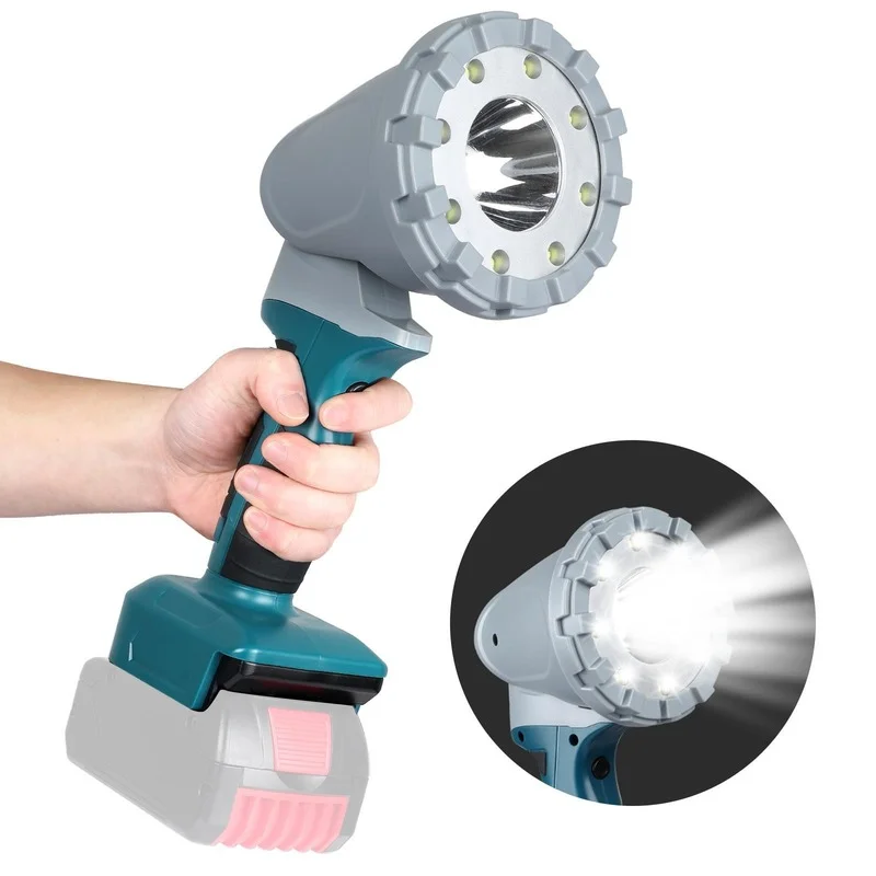 

Новинка искусственная ручная фотография для Makita Bosch Dewalt Milwaukee 18V литий-ионная батарея 1600 люмен
