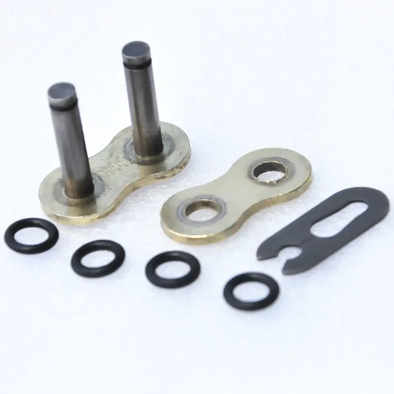 4 шт. золотое уплотнительное кольцо 530 мотоциклетная цепь мастер-звенья для