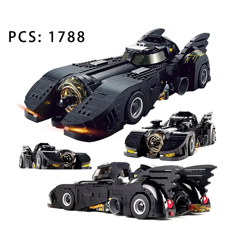 

Технический конструктор 1788 шт., полный набор автомобиля 1989, строительные блоки, Детские кубики, игрушки, подарки на день рождения для детей, ...