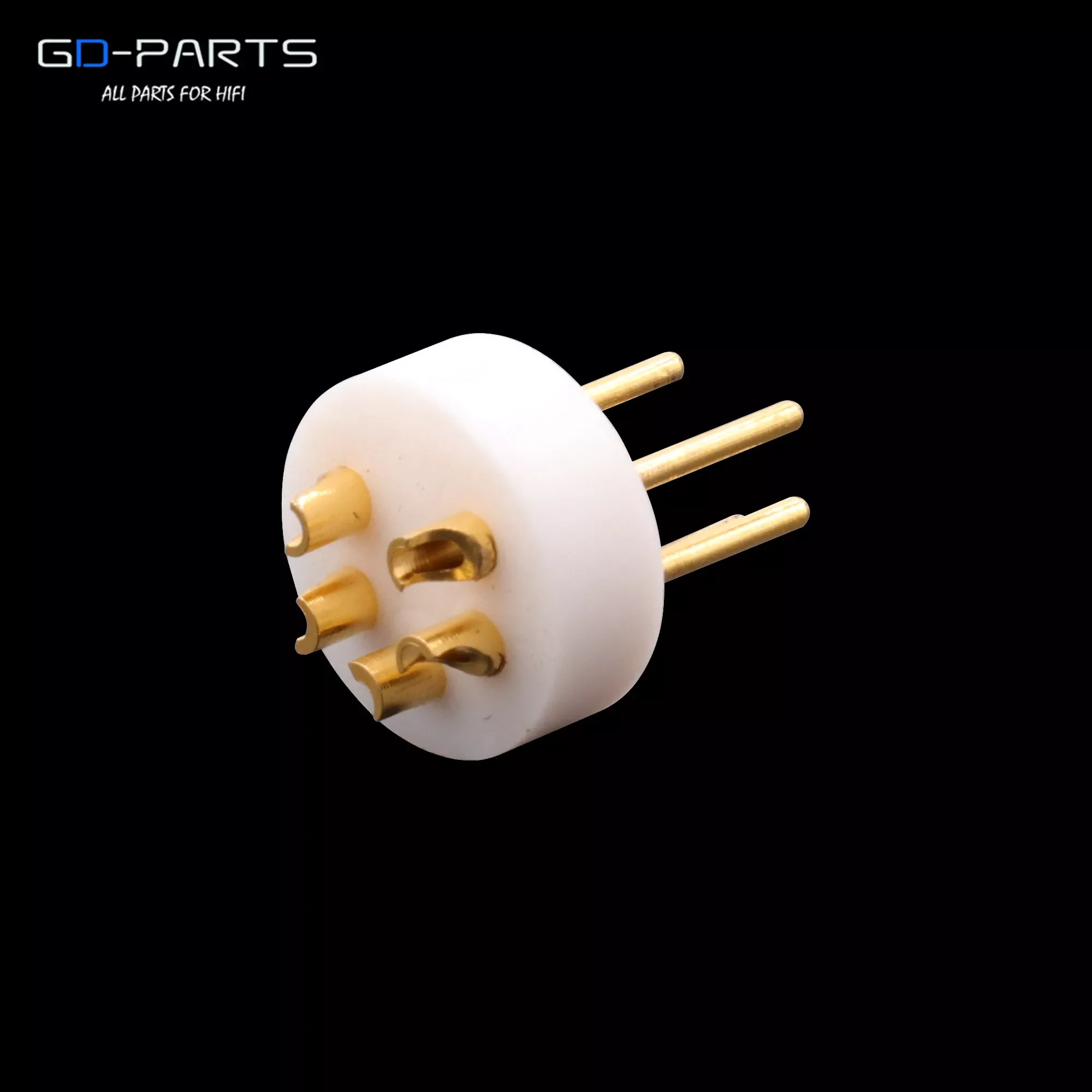 

Male 5pin DIN Connector LP Turntable Recorder Tonearm Plug Vinyl Jack 24k Gold Plated Copper PTFE Insulator 1PC