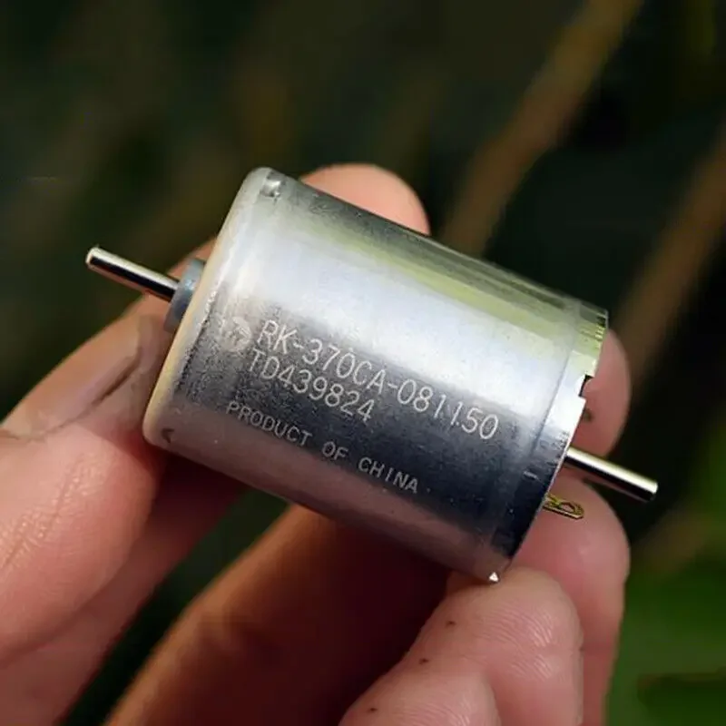 MABUCHI RK-370CA- 081150 Микро Двигатель с двойным валом 2 мм 12 В постоянного тока 14 4 18 24 3450