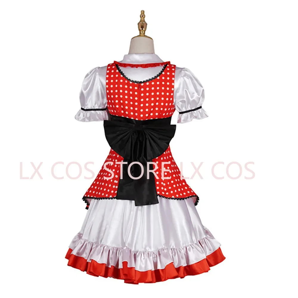 Chocola NEKOPARA Косплей Vanilla Maid Dress Костюм Cat Neko Girl Женский Игра Хэллоуин