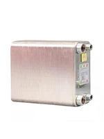 80 plates stainless steel heat exchanger brazed plate type water heater chiller cooler counter flow chiller